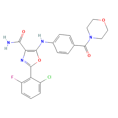 Chemical structure of SAR-20347