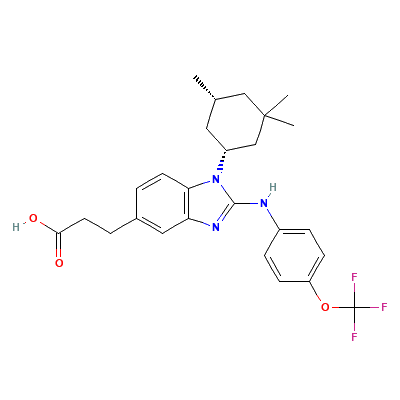 Chemical structure of BAY1436032