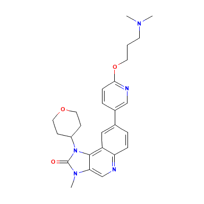 Chemical structure of AZD-0156