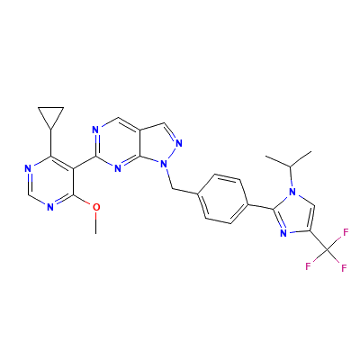 Chemical structure of KSQ-4279